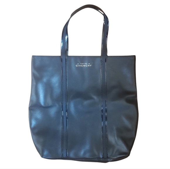 Givenchy Parfums Black Faux Leather Perfume Tote Bag - Picture 1 of 3